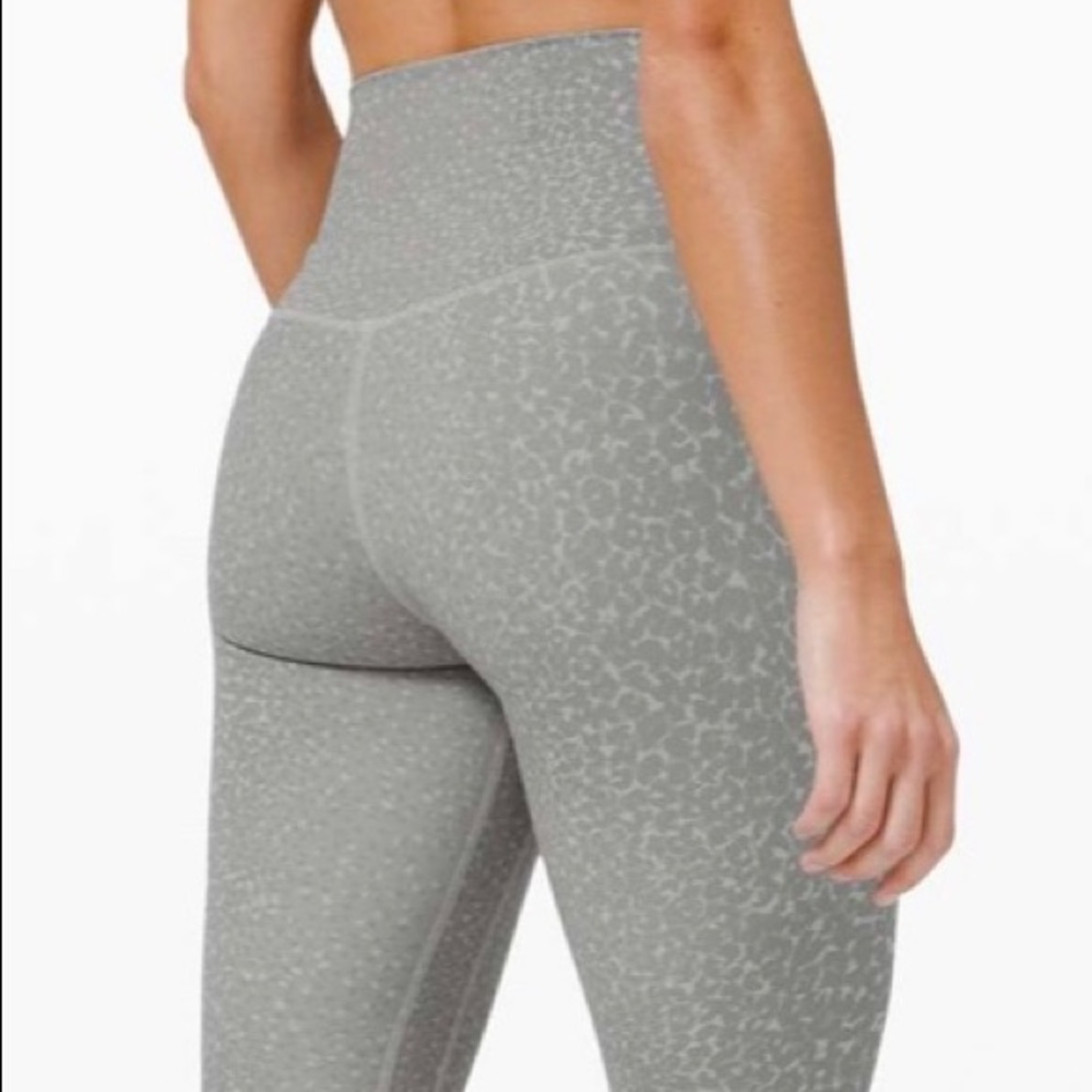 Lululemon Align legging 10 28” gray print